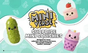 Miniverse Mini Foodie Squishies 3 pk (24 to collect)