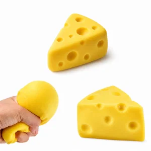 Cheese Squishy Sensory Squeeze Toy