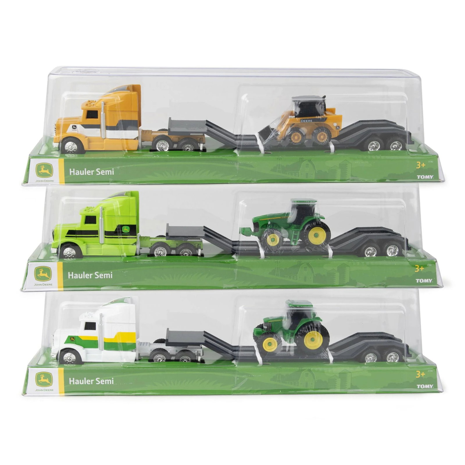 Image of 1:64 John Deere Hauler Semi – Assorted