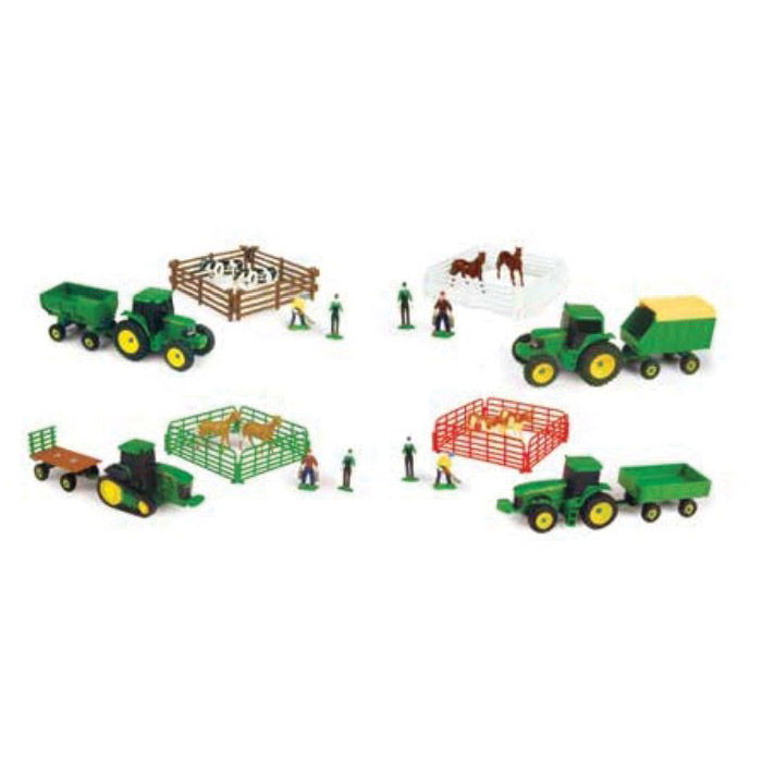 Image of 1:64 Farm Set – John Deere 10pc Set