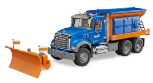 Mack Granite Winter Service with Plough Blade