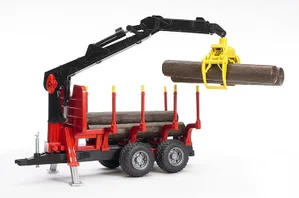 Bruder Trailer Log with Grab