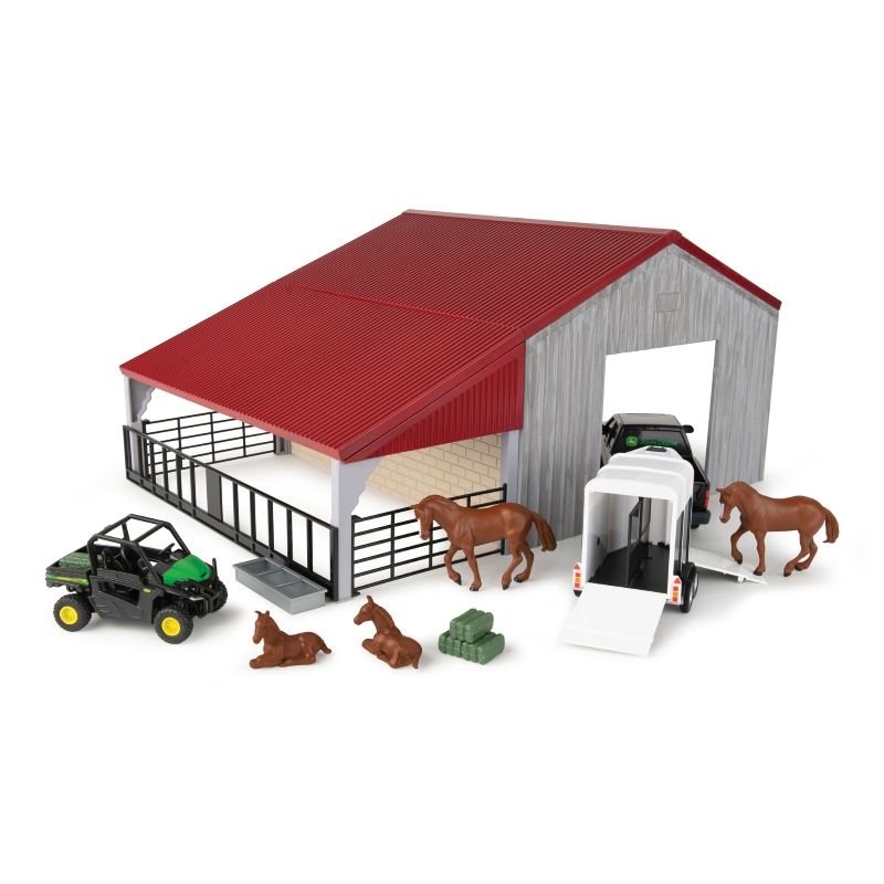 Image of 1:32 John Deere Weathered Barn Set