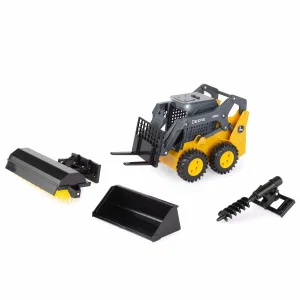 1:16 John Deere 318G Skid Steer with Accessories