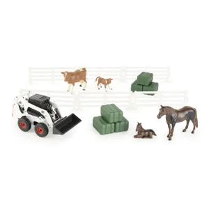 1:32 Bobcat Skid Steer Animal Set