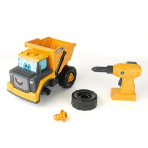 Build A Buddy JD Yellow Dump Truck