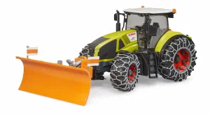 Claas Axion 950 Tractor w/ Snow Chains & Plough Blade