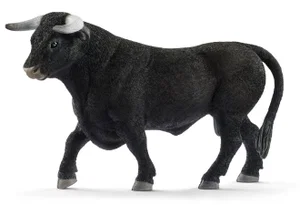 Black Bull Walking