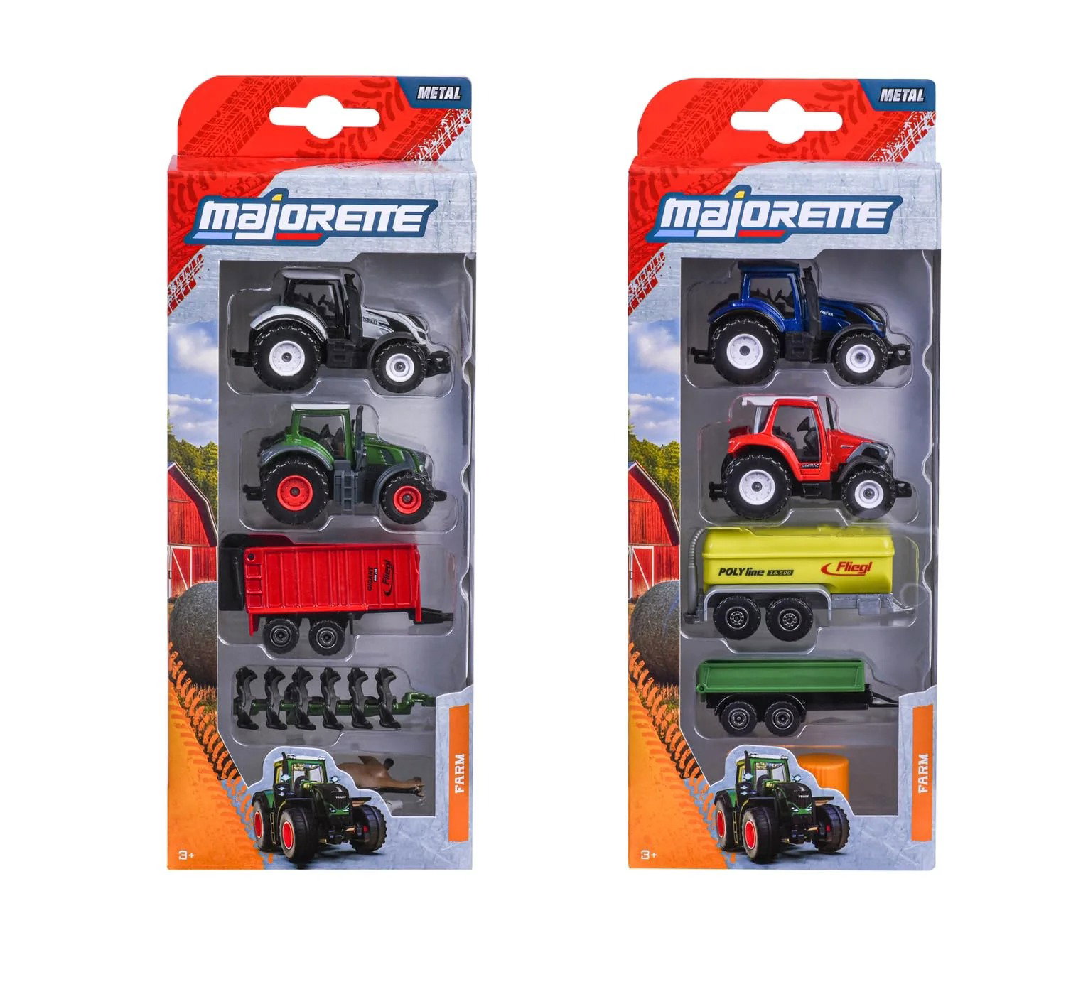 Image of Majorette Farm 5 Piece Diecast Set – Assorted