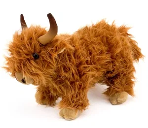 14" Highland Cow Plush