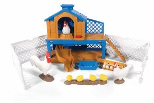 14-Piece Chicken Coop Playset