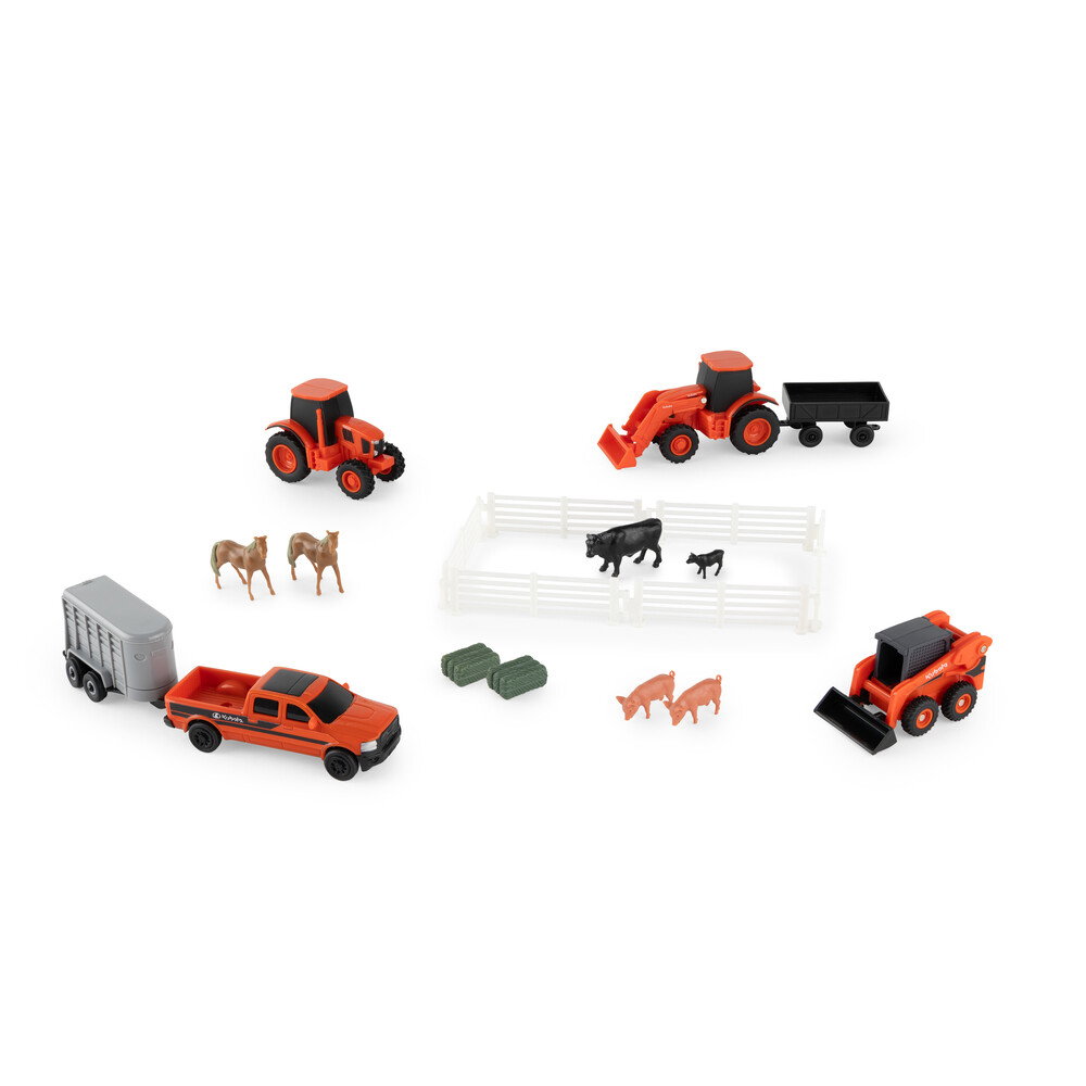 1:64 Kubota 20 Piece Value Set