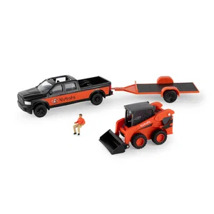 1:32 Kubota Skid Steer Truck Set