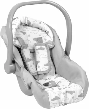 Twinkle Stars Car Seat Carrier (Grey Handle)