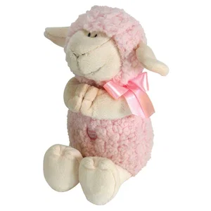 Praying Lamb - Pink 11"