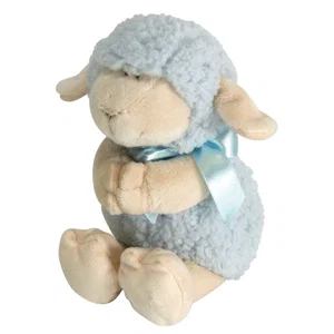 Praying Lamb - Blue 11"