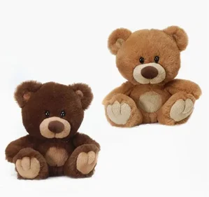 Assorted Sitting Bears - Brown, Tan 6.2"