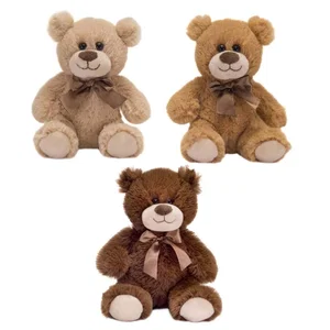 Assorted Sitting Bears - Brown, Tan, Beige 6.5"