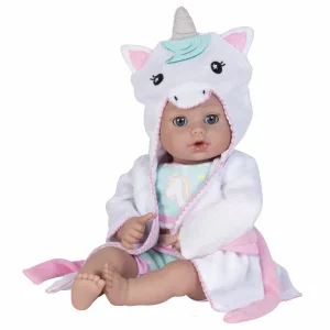Full Vinyl Bath Doll Unicorn 12"