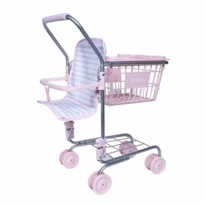 Pastel Pink Shopping Cart 24"