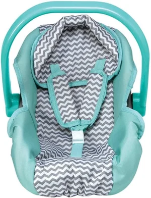 Car Seat Carrier - Zig Zag (Mint Handle)