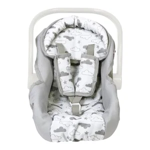 Car Seat Carrier - Twinkle Stars (White Handle)