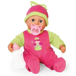 First Words Baby - Princess 15" w/ Pacifier & Bottle