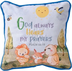 Prayer Pillow Boy God Always Hears My