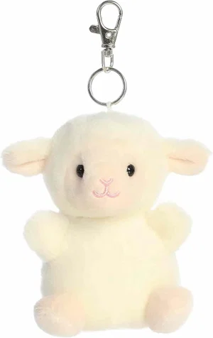 4" Woolly Lamb Clip-On