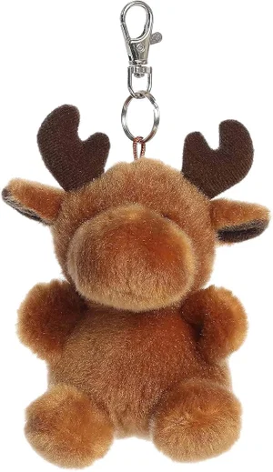 4" Cinnamon Moose Clip-On