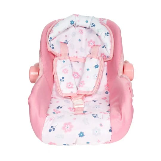 Pink Flower Car Seat