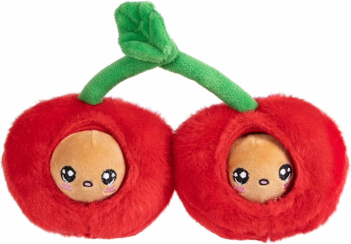 Soft & Squishy Cherry Fruit Plush, Farm Fresh Scented Plush Toy