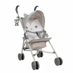 Be Bright Baby Doll Stroller - Wolf