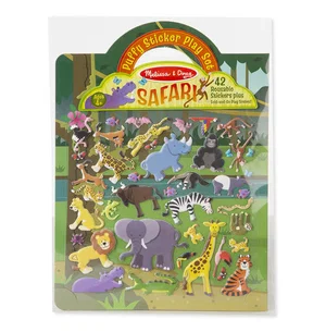 Puffy Sticker Play Set - Safari