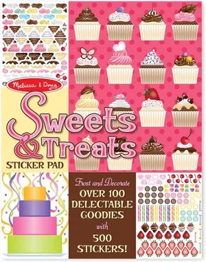 Sweets & Treats Sticker Pad