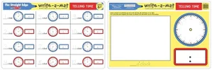 Write a Mat Telling Time -