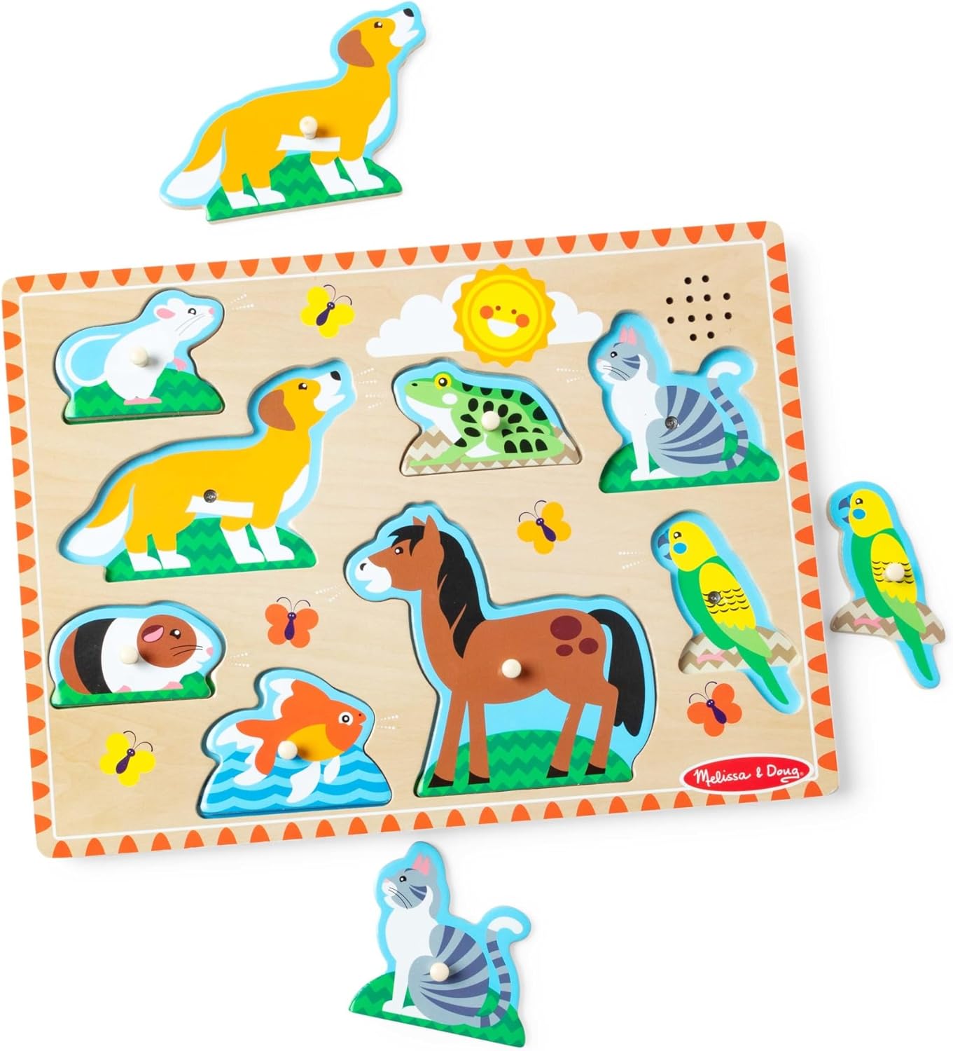 Pets Sound Puzzle - 8 Pieces