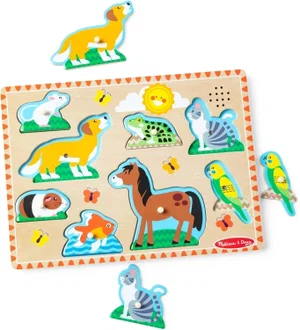 Pets Sound Puzzle - 8 Pieces