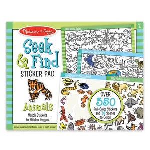Seek & Find Sticker Pad- Animal