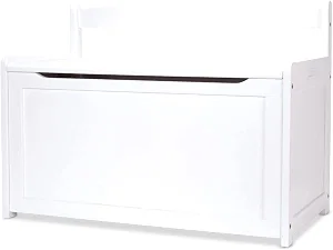 Wooden Toy Chest - White - DWSO