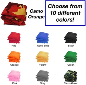 Corn Toss Bean Bags - Set of 4 - Assorted 6"x6"