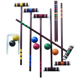 Lawn Croquet Family Set 2.75" balls