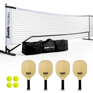 Official Size Pickleball Net with Paddles and Balls 22' x 20" x 36"