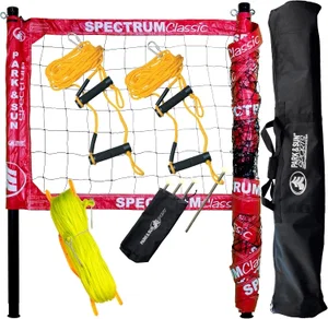 Spectrum Classic Outdoor Volleyball Set - Red