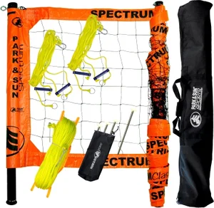 Spectrum Classic Outdoor Volleyball Set - Orange
