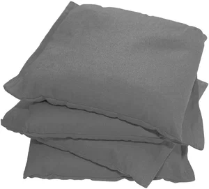 Corn Toss Bean Bags - Set of 4 - Grey 6"x6"