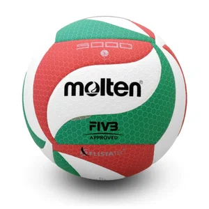 Molten V5M5000 Premium Competition Volleyball FIVB-Green