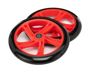 Scooter Wheels A5 Lux 200mm Red (2 pcs)