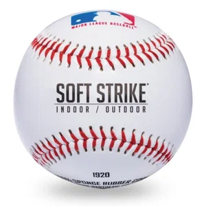 Soft Strike 9" Teeballs - White 6 pk
