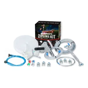 Slackers 100' Zipline Kit w/ spring brake-Night Riderz- Missing seat & rope